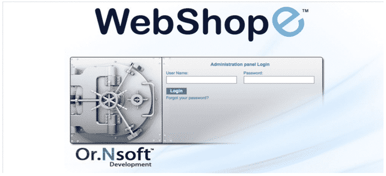 Products – WebShopE